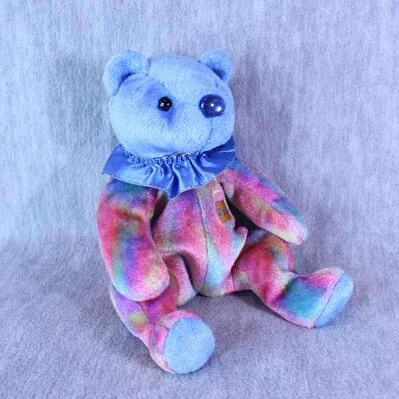 TY Beanie Baby SEPTEMBER‎ the Birthday Bear Plush 7" Stuffed Animal Toy - Picture 4 of 6